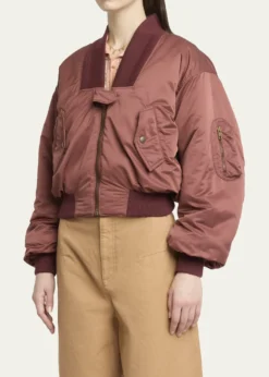 ChloeShort Bomber Jacket