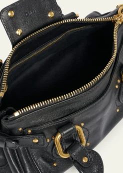 ChloeSmall Paddington Padlock Shoulder Bag in Leather