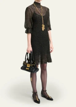 ChloeSmall Paddington Padlock Shoulder Bag in Leather