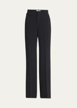 ChloeSoft Crepe Wide-Leg Pants