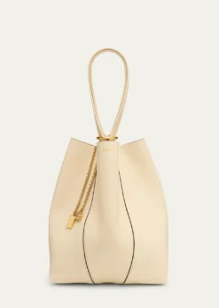 ChloeSpin Medium Tote Bag in Leather
