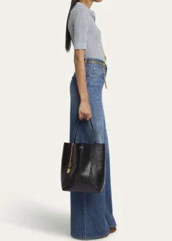 ChloeSpin Medium Tote Bag in Leather