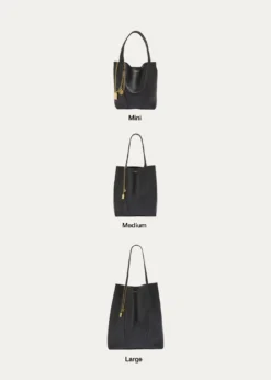 ChloeSpin Mini Tote Bag in Grained Calfskin
