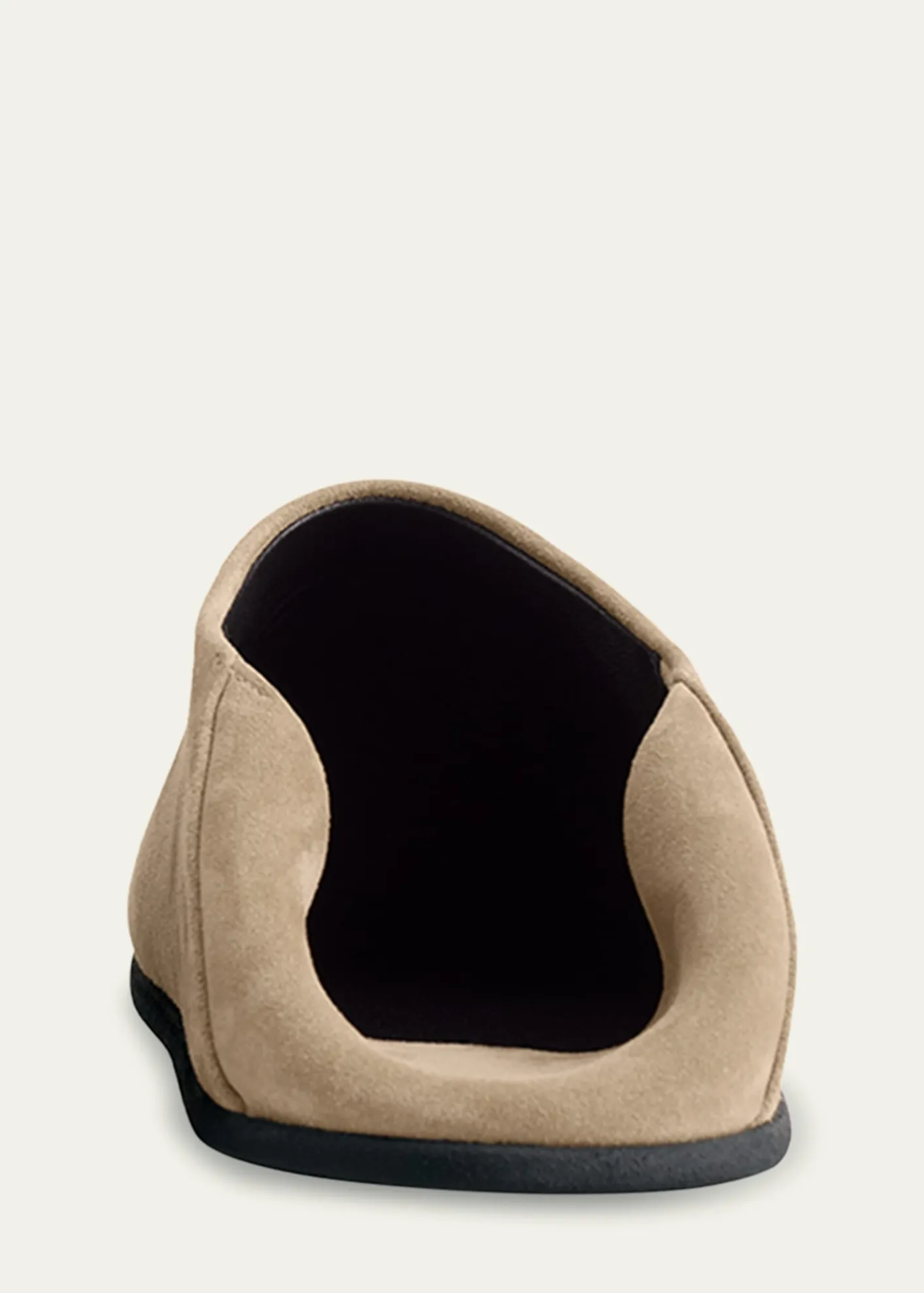 ChristenBig Bootie Suede Slipper Mules