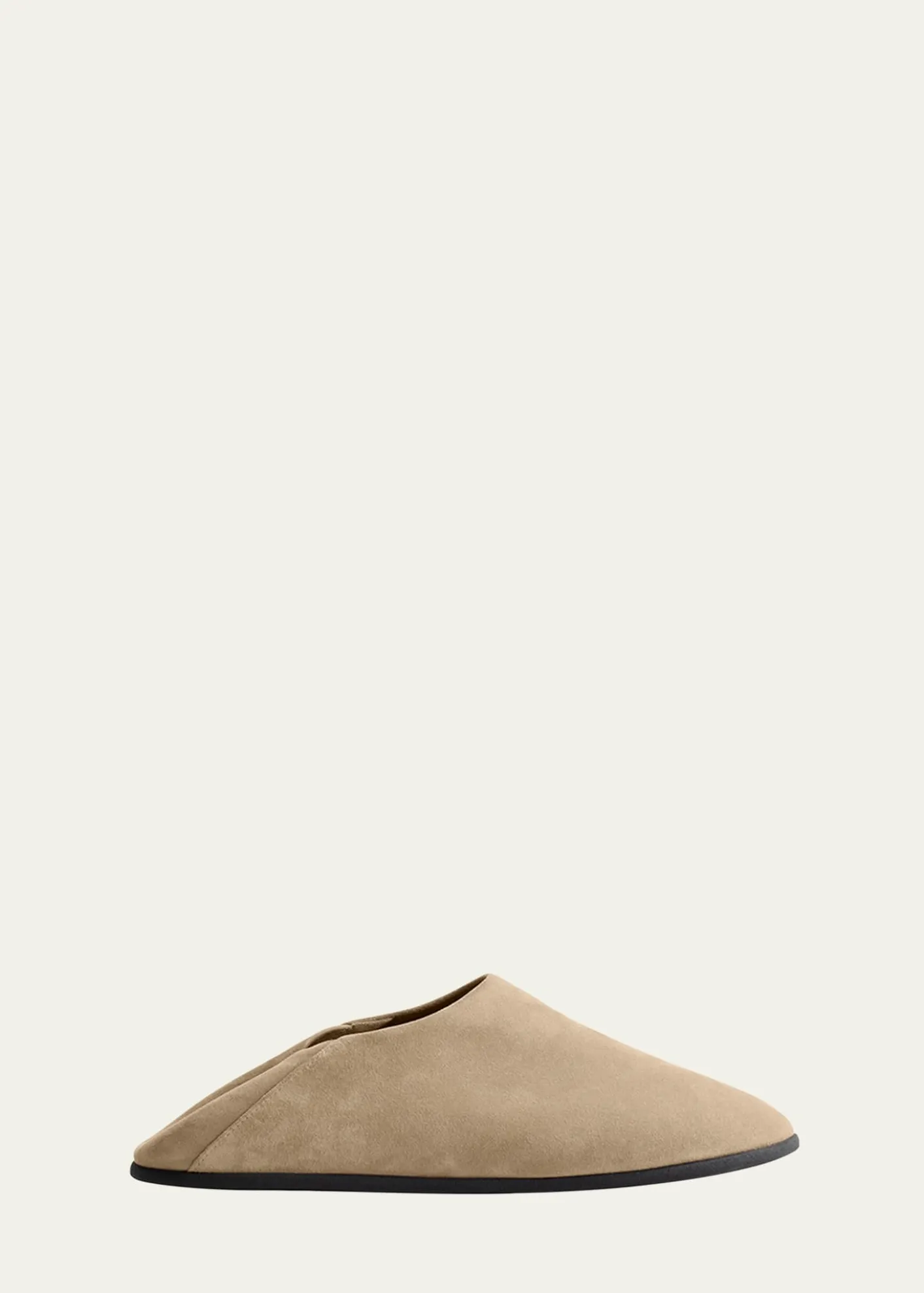 ChristenBig Bootie Suede Slipper Mules