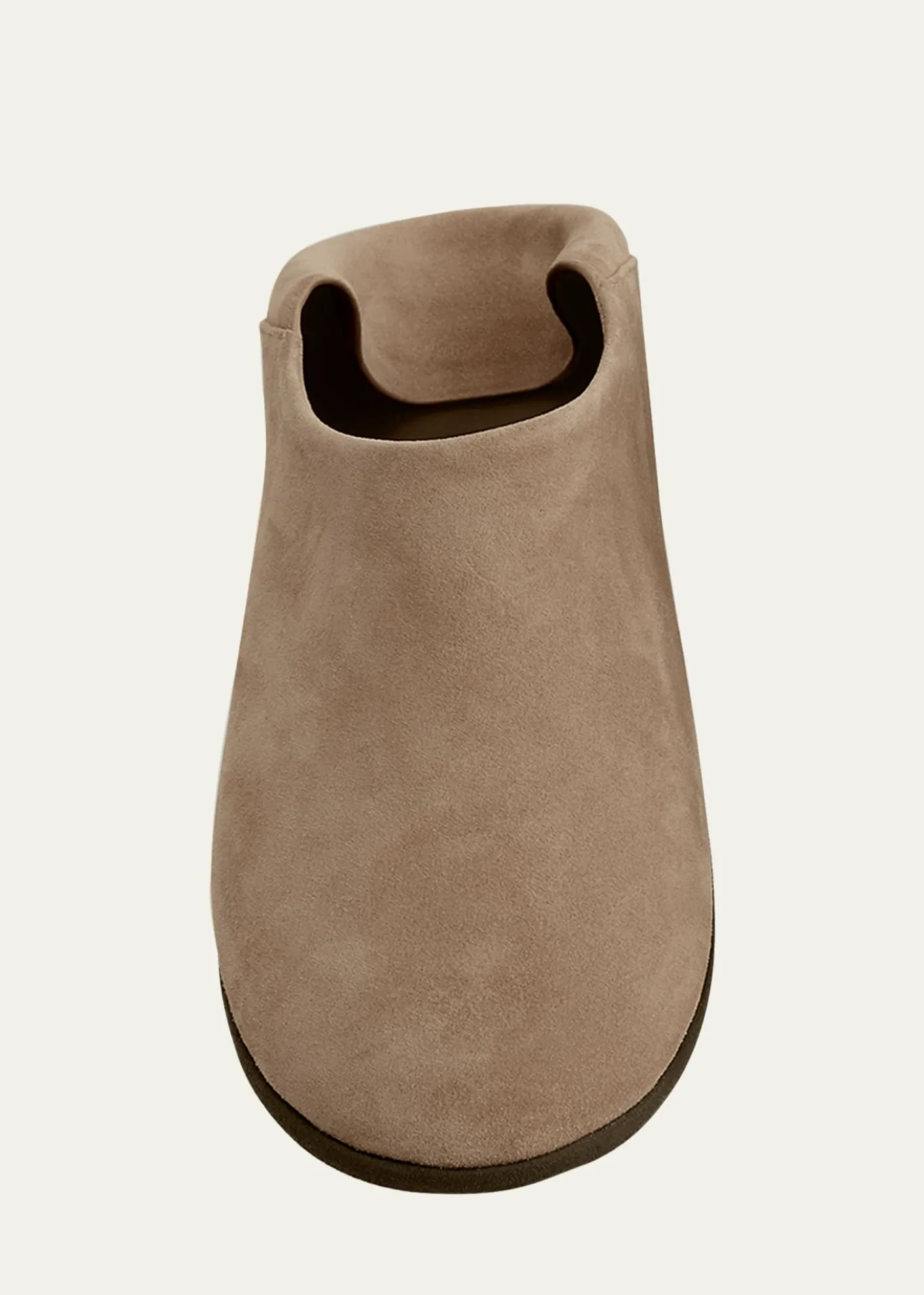 ChristenBig Bootie Suede Slipper Mules