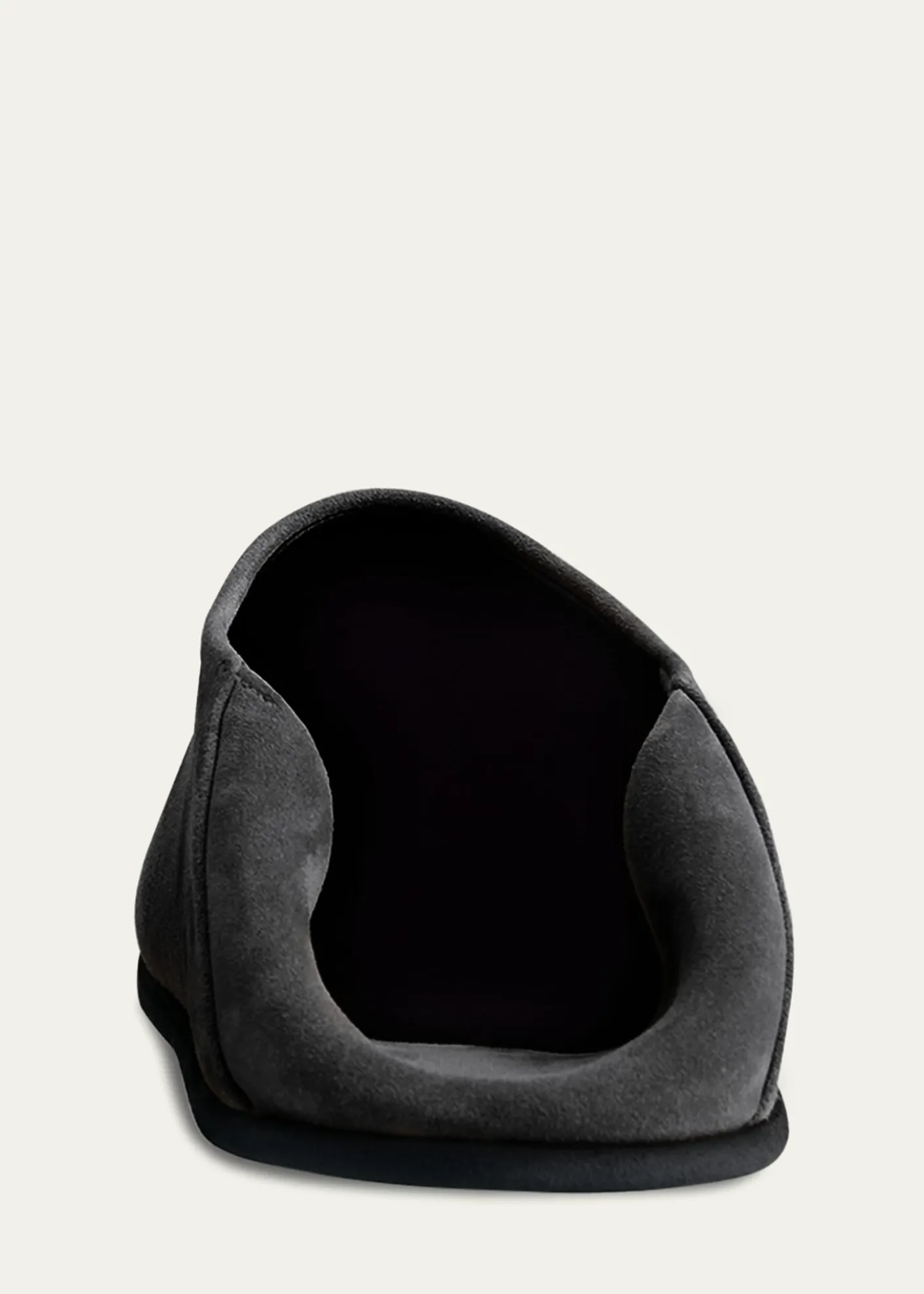 ChristenBig Bootie Suede Slipper Mules