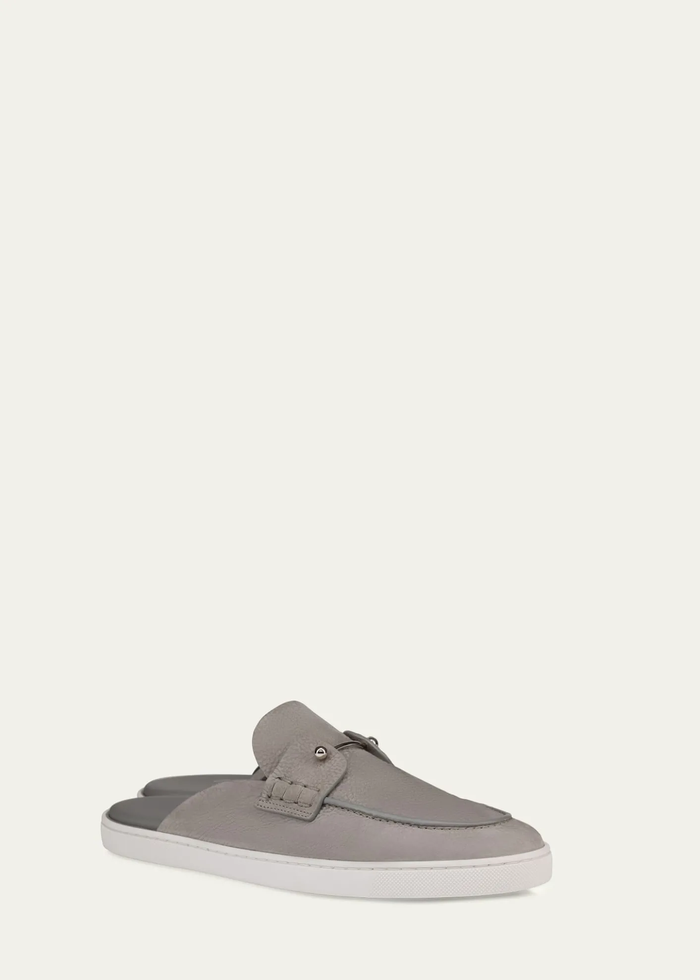 Christian LouboutinMen's Chanme Leather Slides