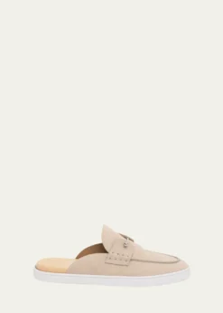 Christian LouboutinMen's Chanme Leather Slides