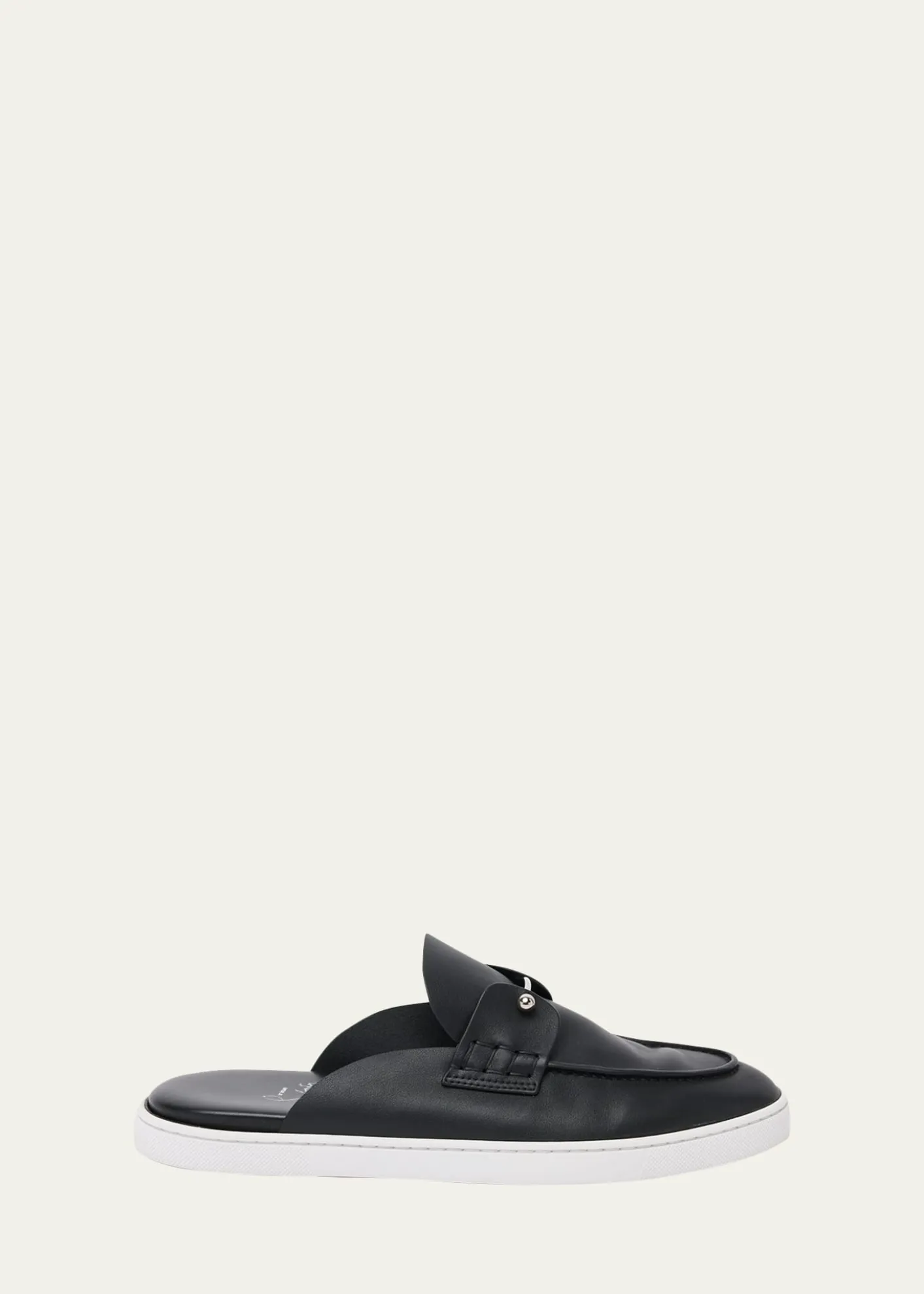 Christian LouboutinMen's Chanme Leather Slides