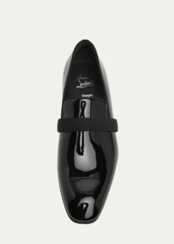 Christian LouboutinMen's Dandydeco Red-Sole Patent Loafers