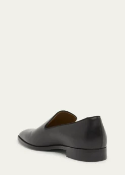 Christian LouboutinMen's Danny Flex Red-Sole Leather Loafers