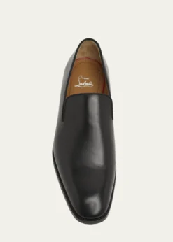 Christian LouboutinMen's Danny Flex Red-Sole Leather Loafers