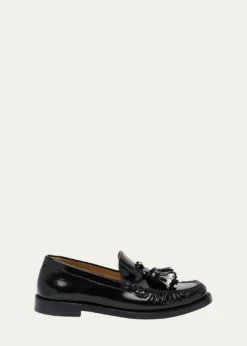 Christian LouboutinMen's Orlando Leather Tassel Penny Loafers