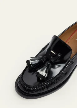 Christian LouboutinMen's Orlando Leather Tassel Penny Loafers