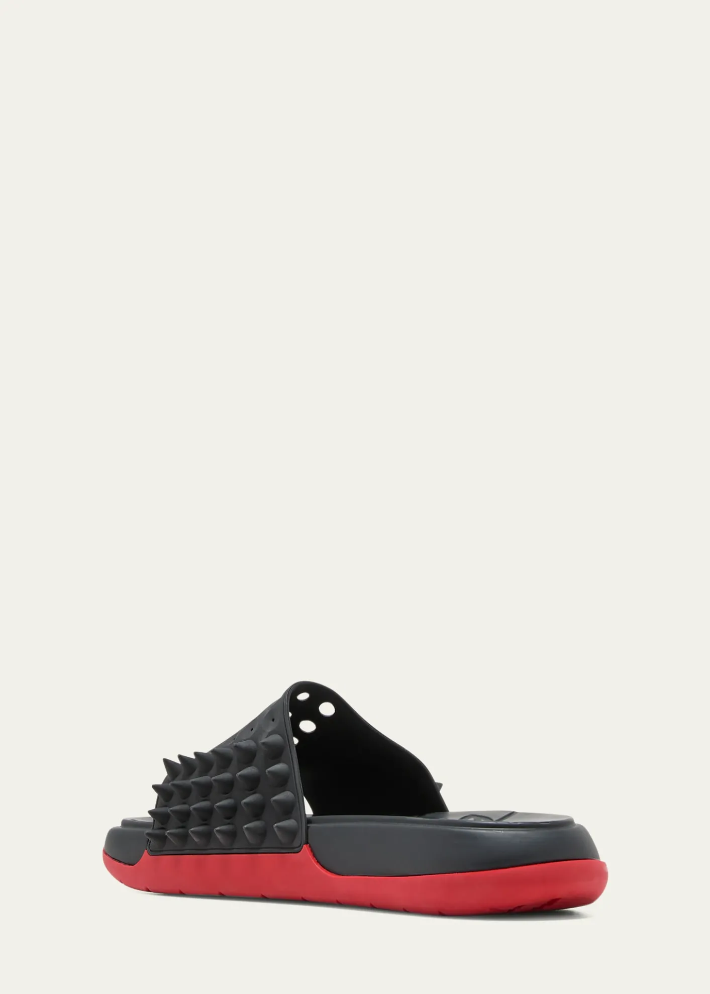 Christian LouboutinMen's Take It Easy Rubber Slide Sandals