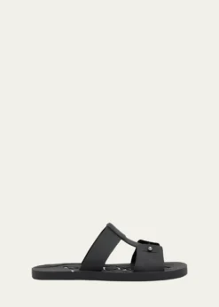Christian LouboutinMen's Zakouski Flat Rubber Sandals