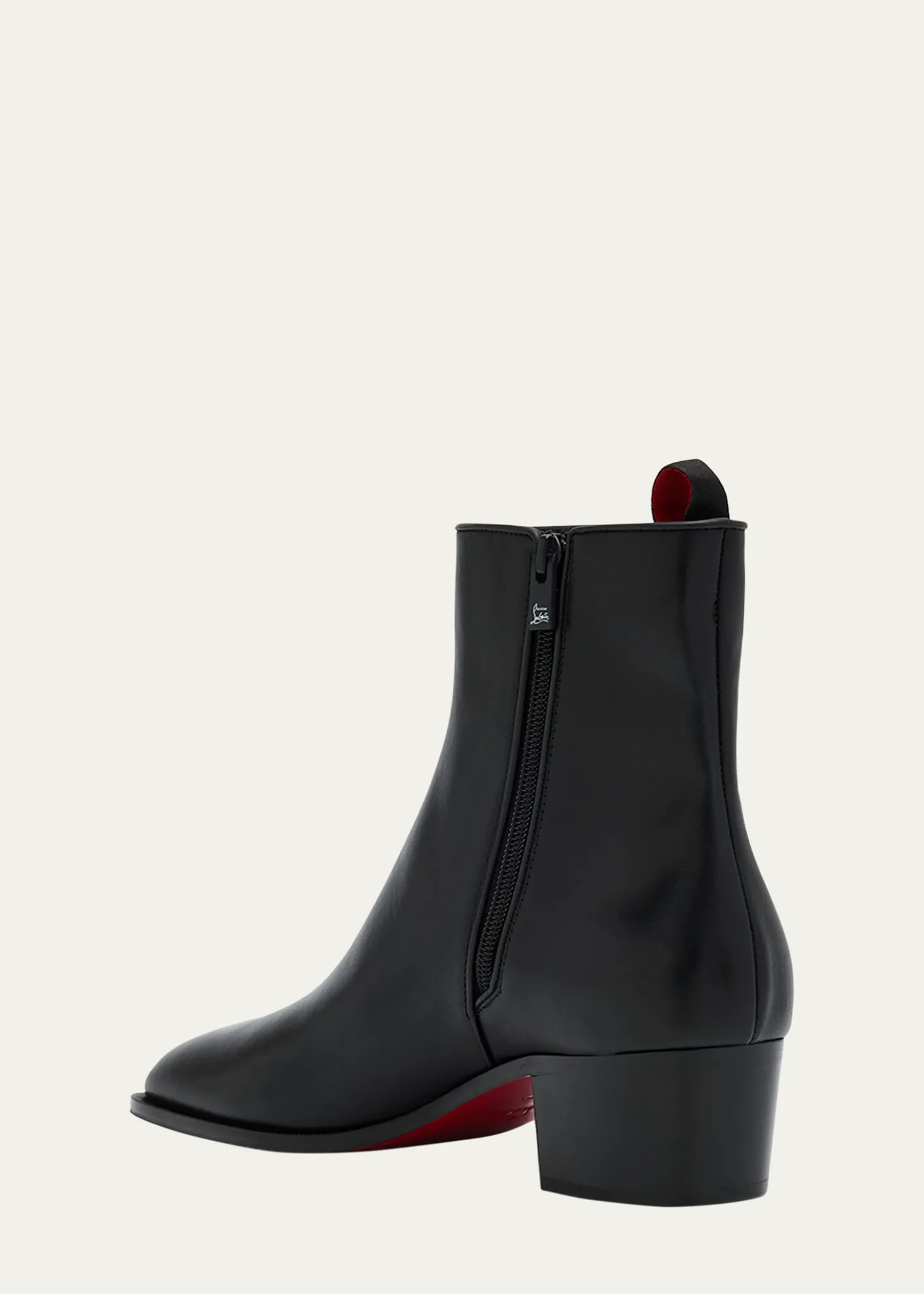 Christian LouboutinMen's Ziggissimo Forever Leather Ankle Boots
