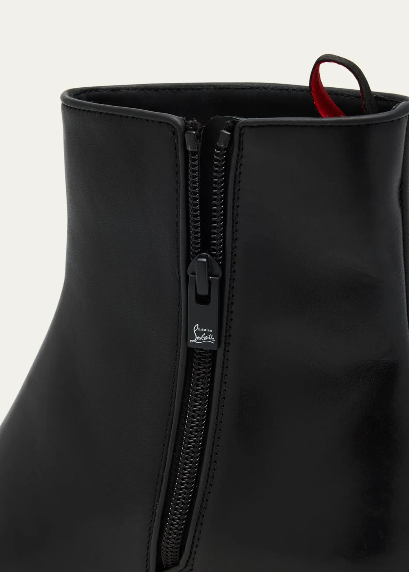 Christian LouboutinMen's Ziggissimo Forever Leather Ankle Boots