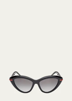 Christian LouboutinAcetate Cat-Eye Sunglasses