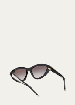 Christian LouboutinAcetate Cat-Eye Sunglasses