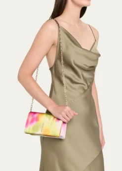 Christian LouboutinBettina Clutch Bag in Floral Satin