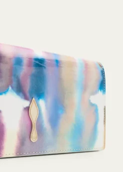 Christian LouboutinBettina Tie Dye Wallet on Chain in Leather