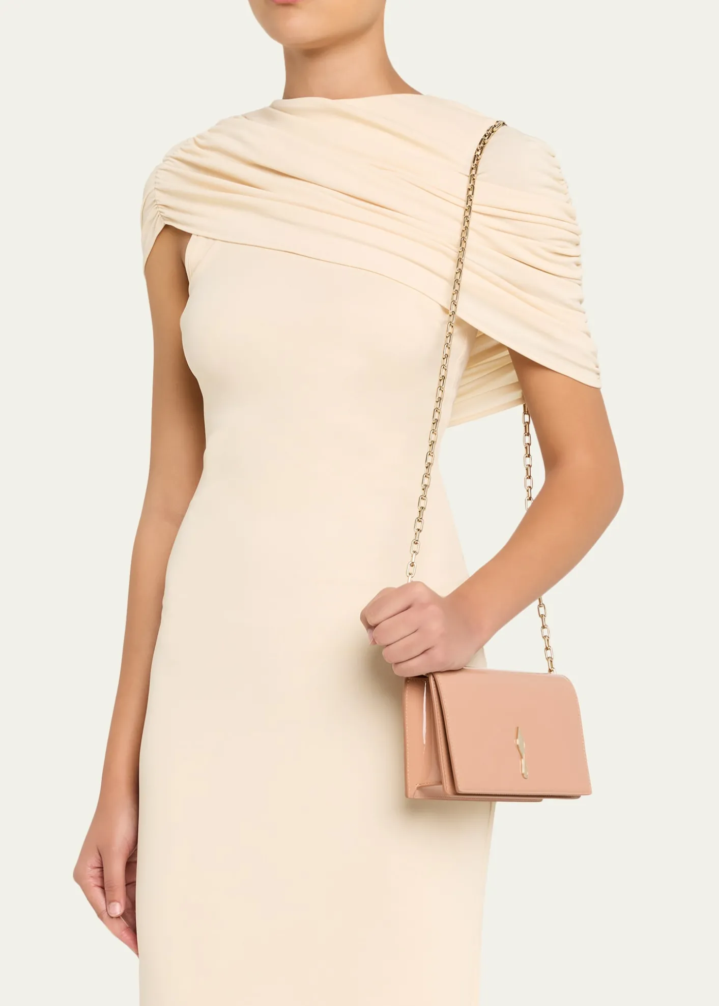 Christian LouboutinBettina Patent Leather Clutch Bag