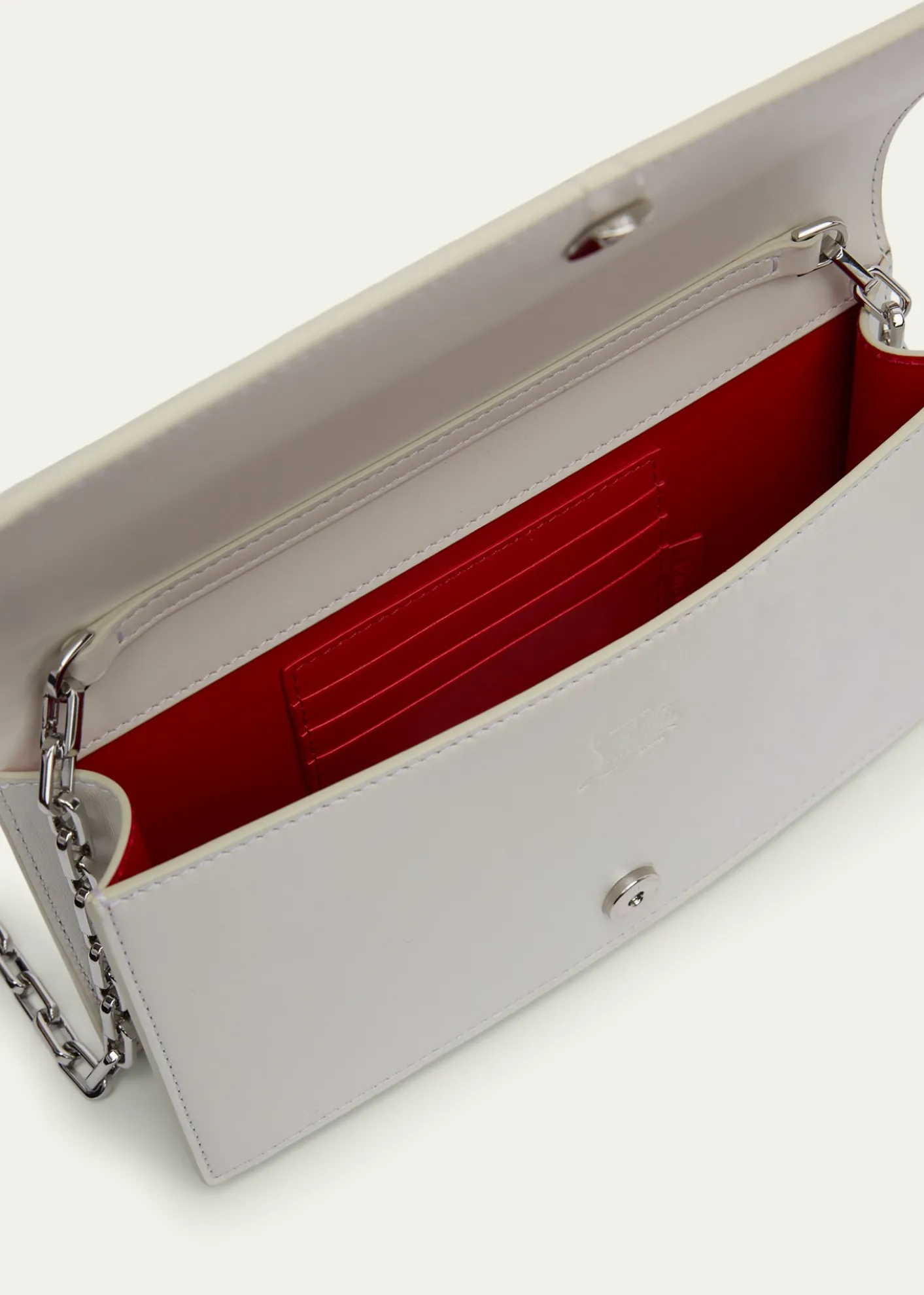 Christian LouboutinBettina Clutch Bag in Pearly Leather