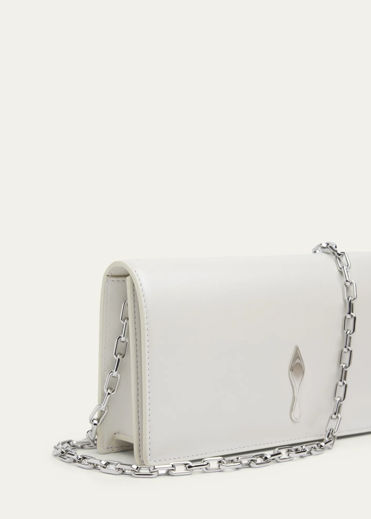 Christian LouboutinBettina Clutch Bag in Pearly Leather