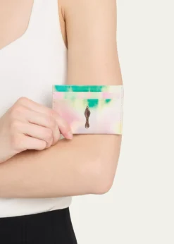 Christian LouboutinBettina Card Holder in Tie Dye Leather