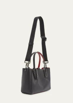 Christian LouboutinCabata Soft East-West Mini Shoulder Bag in Grained Leather