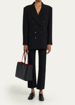 Christian LouboutinCabata Soft Small Tote Bag in Grained Leather