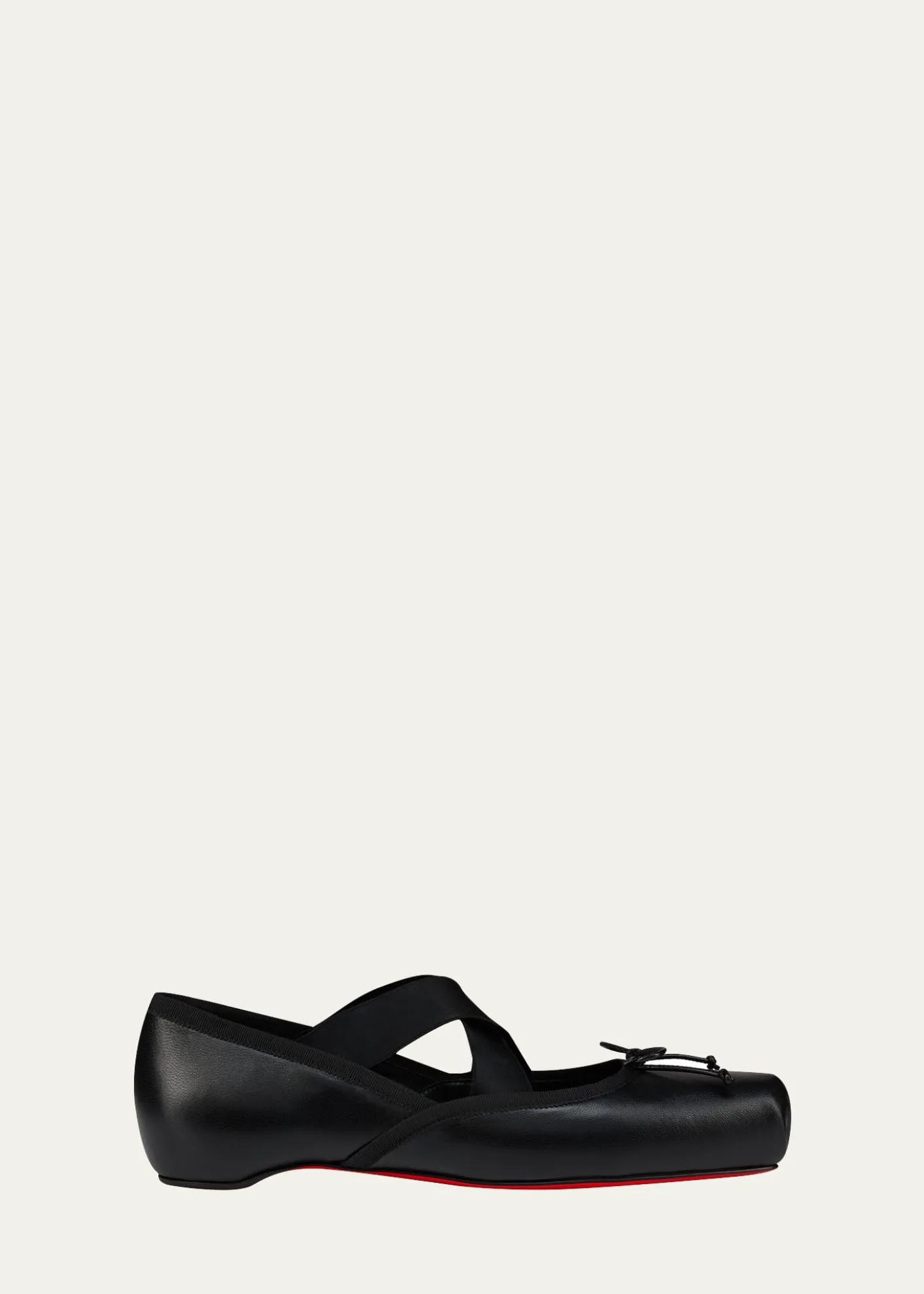 Christian LouboutinCassiasticina Leather Ballerina Flats