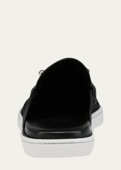 Christian LouboutinChanme Donna Leather Boat Shoe Mules