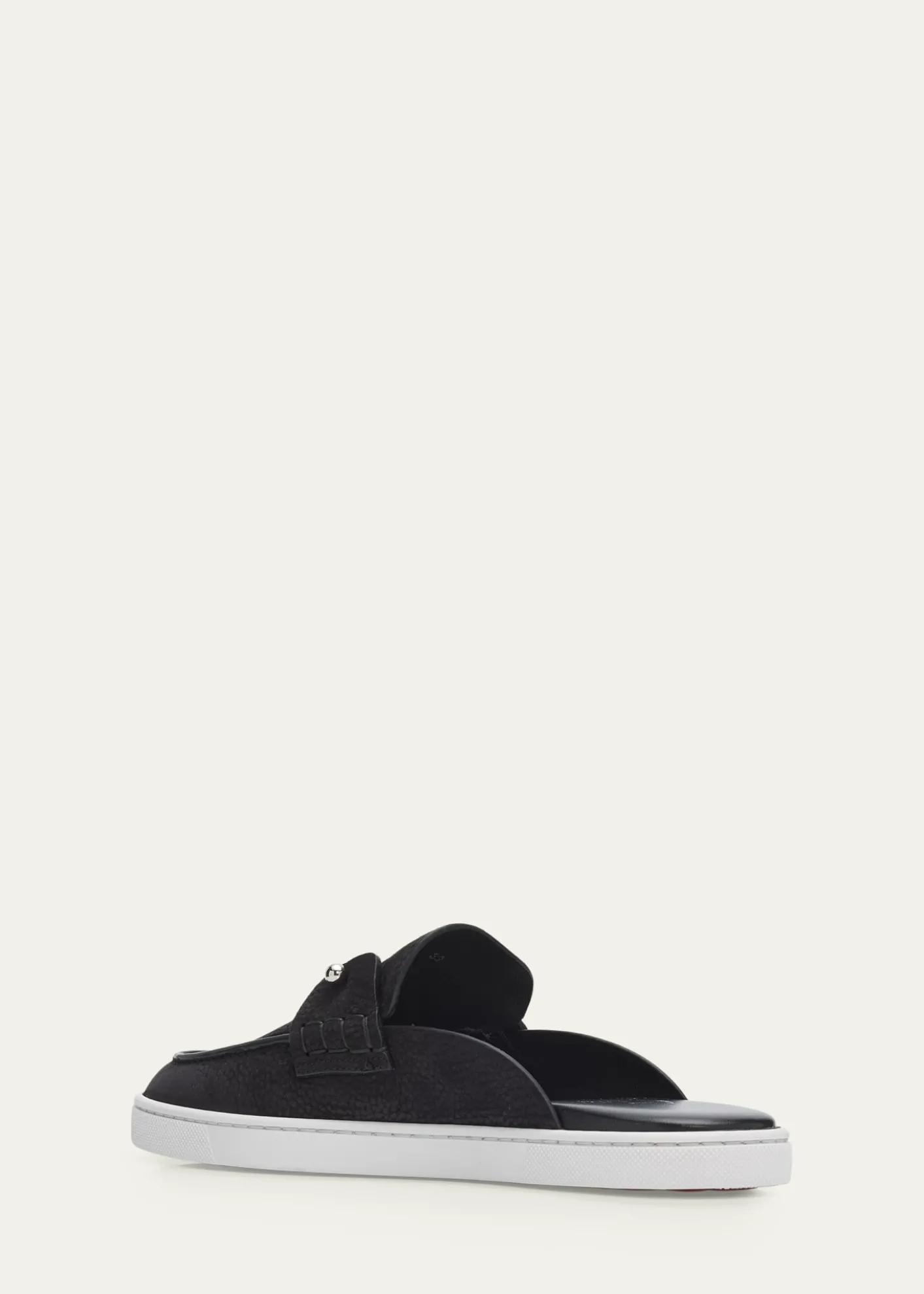 Christian LouboutinChanme Donna Leather Boat Shoe Mules