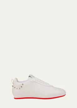 Christian LouboutinEleonora Leather Red Sole Low-Top Sneakers