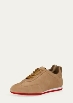 Christian LouboutinEleonora Flex Suede Low-Top Sneakers