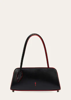 Christian LouboutinEloise Croc-Embossed Leather Shoulder Bag