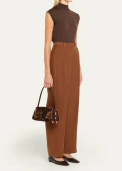 Christian LouboutinEloise Top-Handle Bag in Croc-Embossed Leather