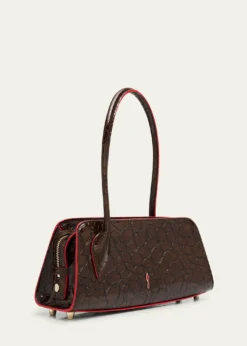 Christian LouboutinEloise Top-Handle Bag in Croc-Embossed Leather