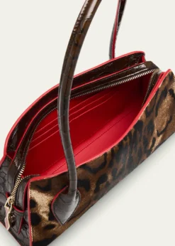 Christian LouboutinEloise Top-Handle Bag in Croc-Embossed Leather