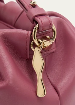 Christian LouboutinEva Mini Pleated Crossbody Bag in Nappa Leather