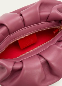 Christian LouboutinEva Mini Pleated Crossbody Bag in Nappa Leather