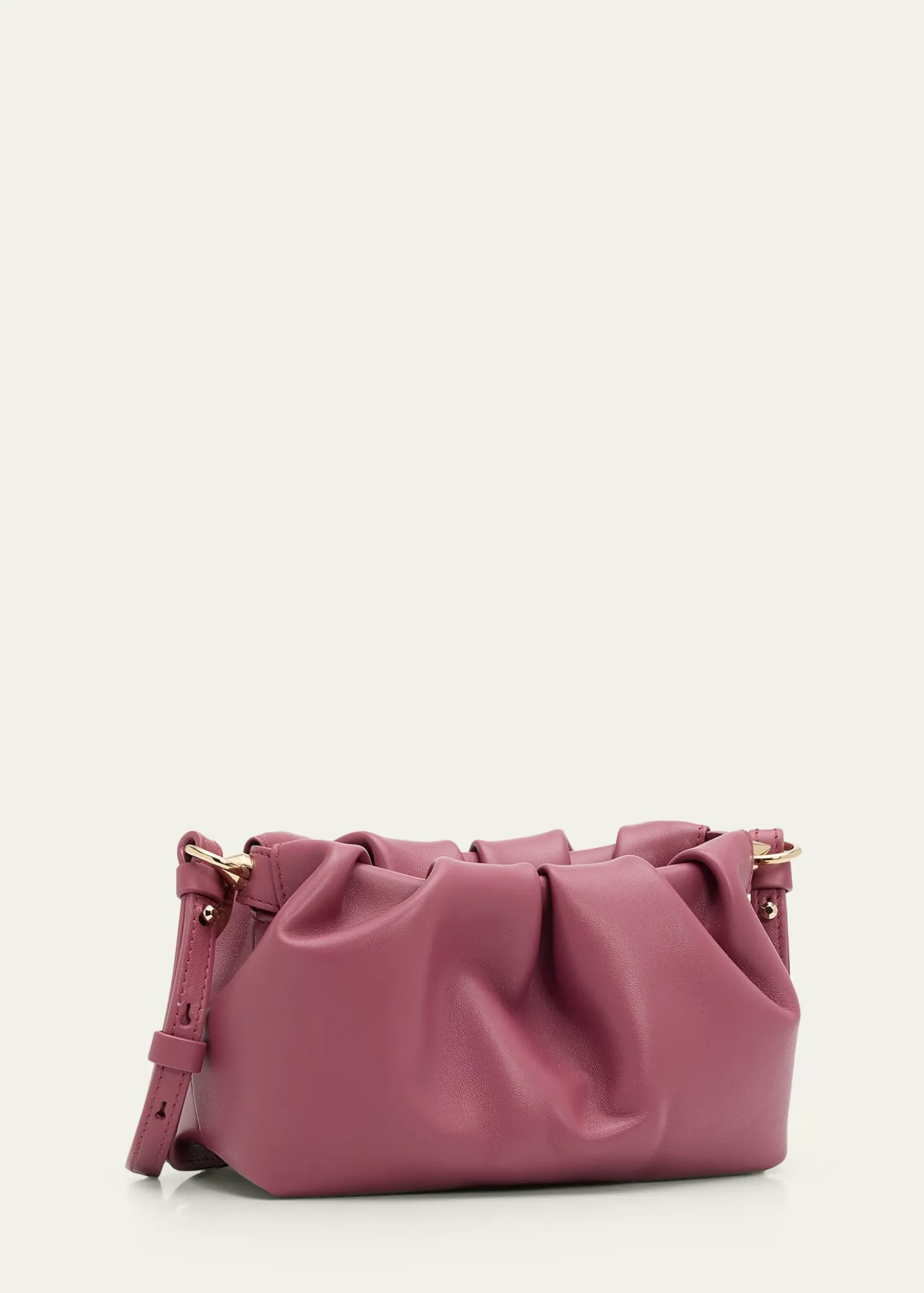Christian LouboutinEva Mini Pleated Crossbody Bag in Nappa Leather