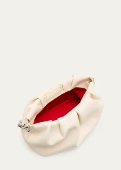 Christian LouboutinEva Small Pleated Shoulder Bag in Nappa Leather