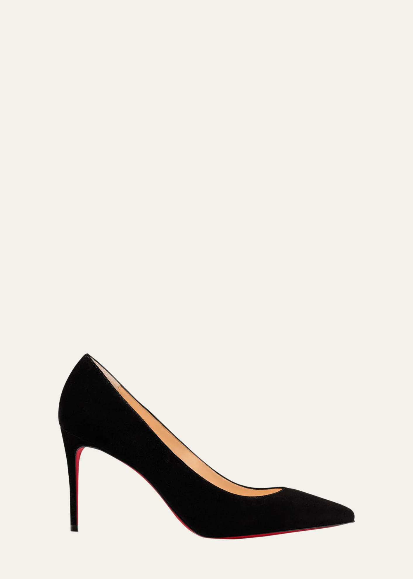 Christian LouboutinKate 85mm Suede Red Sole Pumps