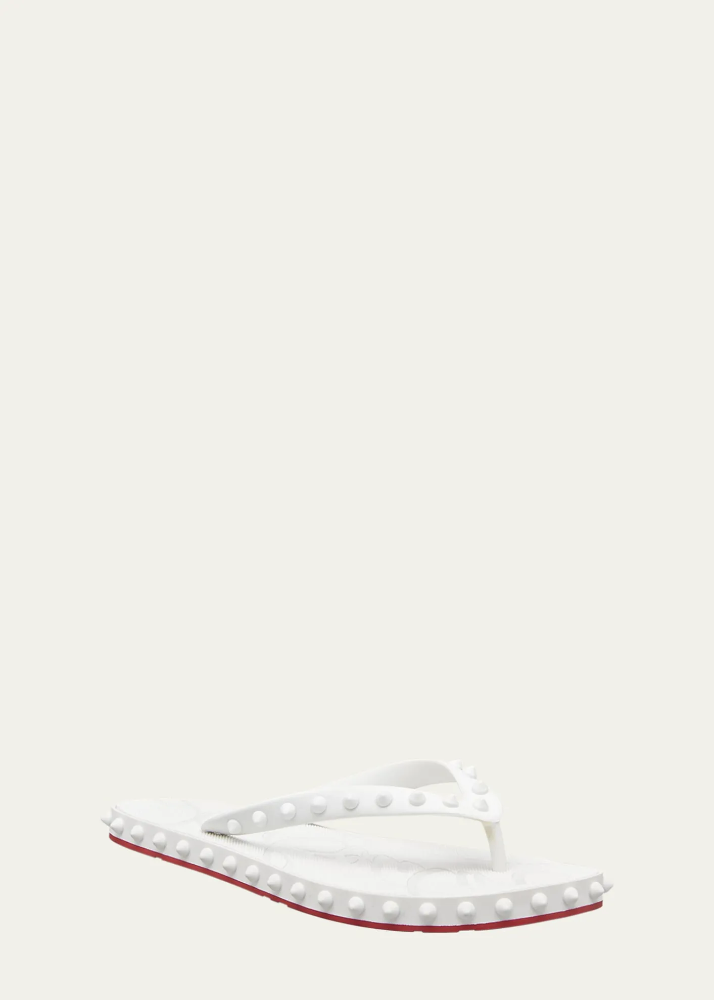 Christian LouboutinLoubi Donna Spike Flip Flops
