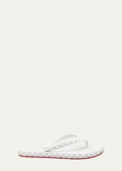 Christian LouboutinLoubi Donna Spike Flip Flops