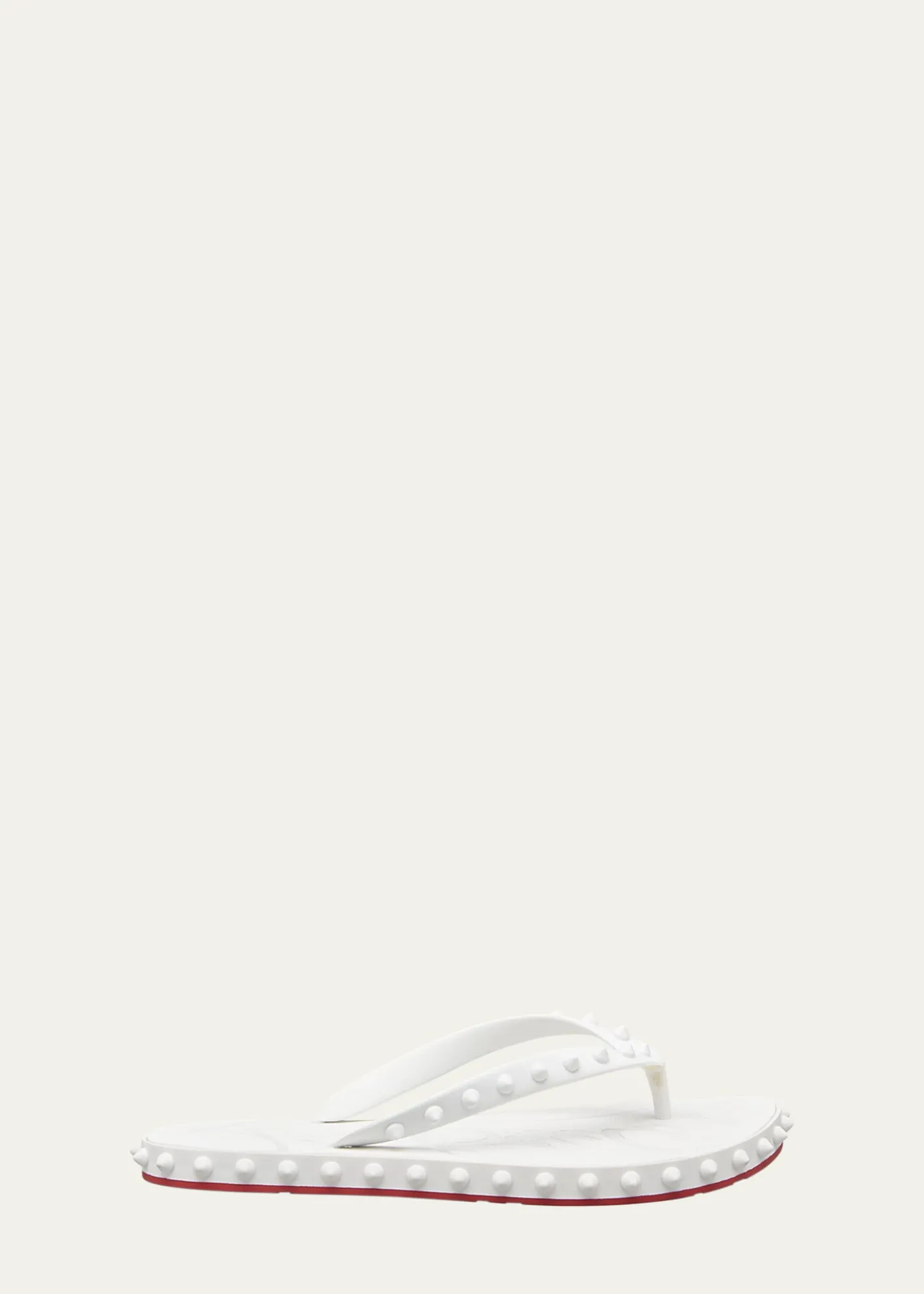 Christian LouboutinLoubi Donna Spike Flip Flops